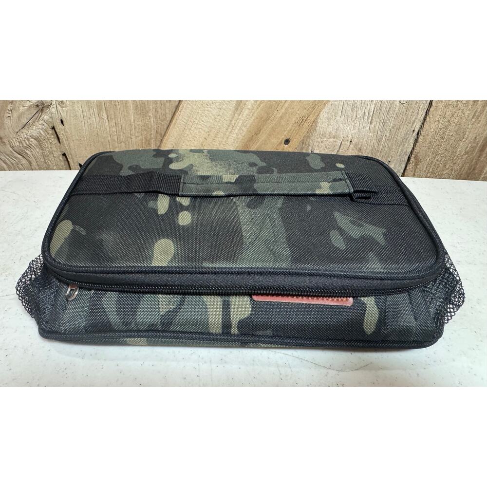 ExtraCharm Insulated Camo Cooler Lunch Bag Multipocket Lunch Box Collapsible - Picture 5 of 12